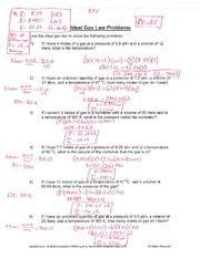 This collection of ten chemistry test questions deals with the concepts introduced with the. Student Exploration Ideal Gas Law Gizmo Answer Key ≥ COMAGS Answer Key Guide