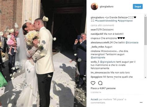 Il «logo» del matrimonio di andrea belotti e giorgia duro (instagram). Andrea Belotti, Andrea Belotti matrimonio, Giorgia Duro ...