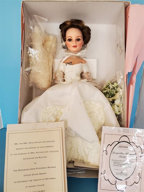 Madame Alexander Jacqueline Kennedy Bride Doll Mint In Her Box Etsy