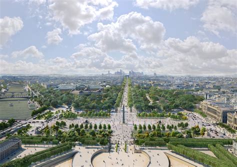 Les Champs Élysées bientôt jardin extraordinaire Le Quotidien
