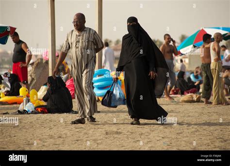 Saudi Arabian Women Beach