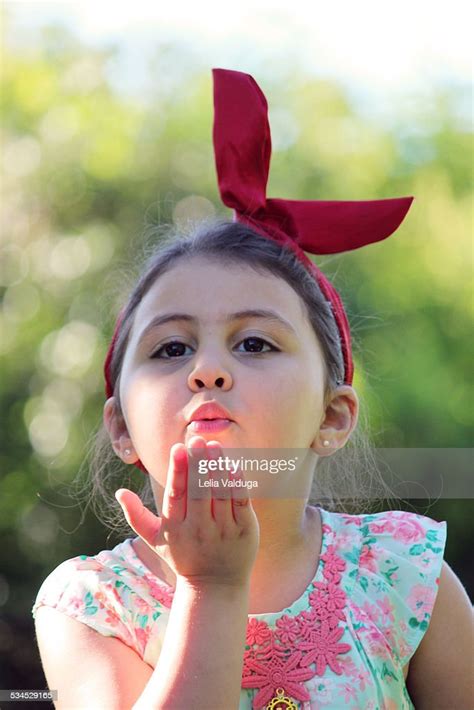 Blowing A Kiss To You High Res Stock Photo Getty Images