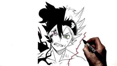 How To Draw Asta Black Clover Step By Step New Update