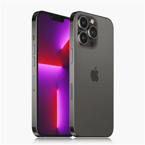 Apple Iphone 13 Pro Graphite 3d Model By Madmix