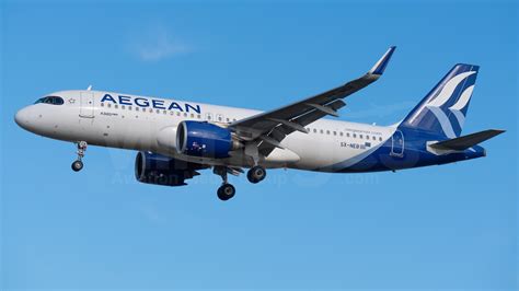 Aegean Airlines Airbus A320 271n Sx Neb V1images Aviation Media