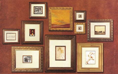 lovely art, well arranged. | Frames on wall, Wall groupings, Gallery wall