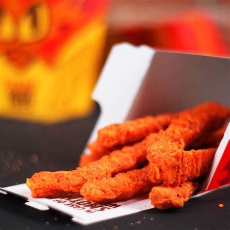 Burger King Taps Into Spicy Trend With New Fiery Chicken Fries Bloomberg