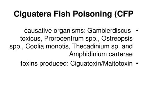 Ppt Sea Food Biotoxin Powerpoint Presentation Free Download Id3259726
