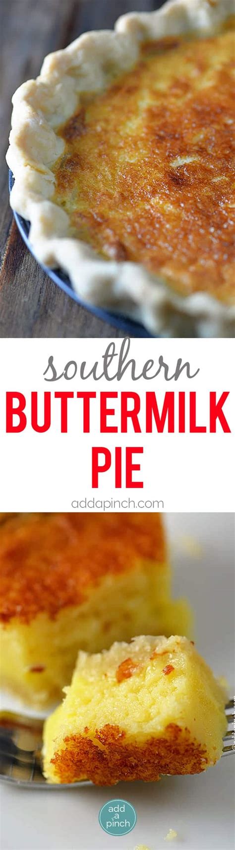 Buttermilk Pie Recipe Add A Pinch