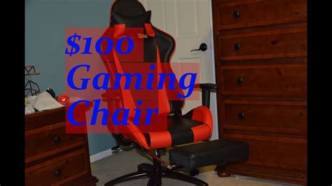 The adjustability of our chairs makes them the perfect gaming companion to anyone looking for the right sitting experience. $100 Gaming Chair - YouTube
