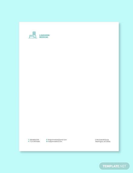 Even teachers and doctors have their letterhead through which they acknowledge a student or a patient respectively. Doctor Letterhead - 18 Doctor Letterhead Templates Free Word Pdf Format Download Free Premium ...