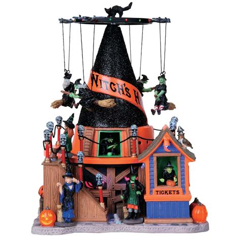 Witchs Hat Halloween Village Display Lemax Halloween Village Lemax