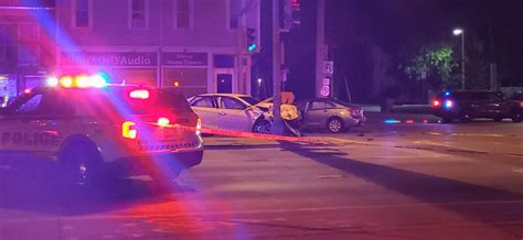 Mpd Two People Taken To Hospital After Crash