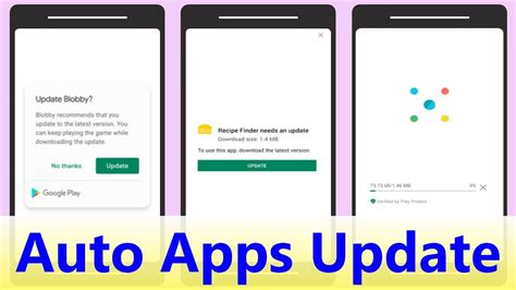 Android App Update Using Core Update Technique Auto Apps Update