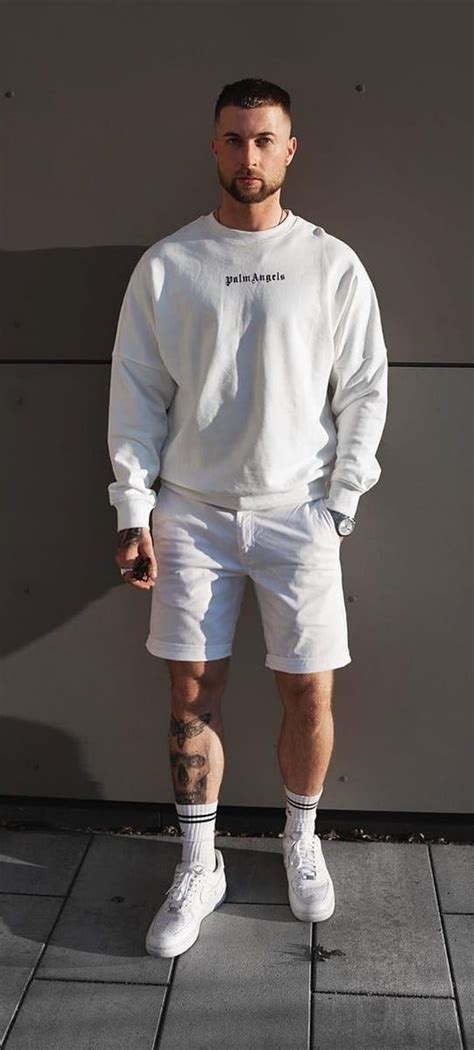 5 All White Outfit Ideas To Beat The Summer Heat All White Mens