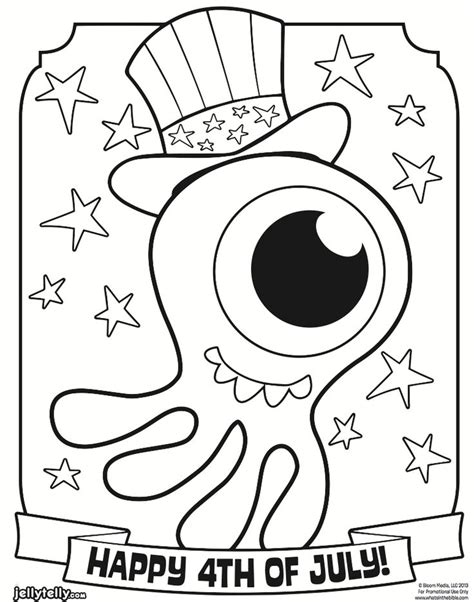 fourth of july coloring pages | Fourth of July Coloring Page - Blog