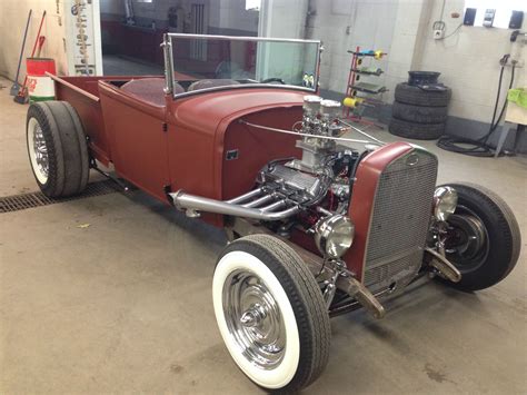 Ford 1930 Model A Custom Hot Rod Pickup 302 5 Speed One Of A Kind