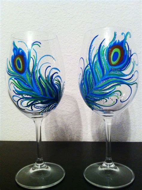 Glass Painting Ideas And Designs For Beginners Wine Glass Designs