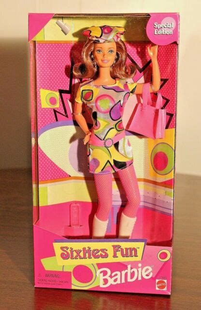 Sixties Fun Mattel Barbie Doll Mib Mint Box 17693 Ebay