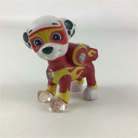 Paw Patrol Mighty Pups Marshall Action Figure Light Up Nick Jr 2018