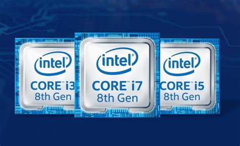 Intel 8th Gen Core I7 I5 I3 Coffee Lake Cpu For Desktop Pcs Unveiled