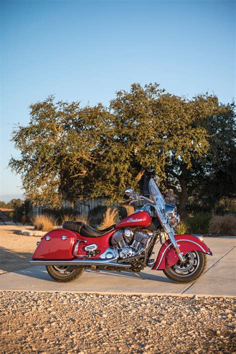 V Twin News Indian Motorcycle Announces The 2016 Indian Springfield