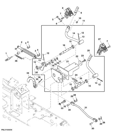 2025r Tractor Compact Utility Forward And Reverse Pedals And Linkage