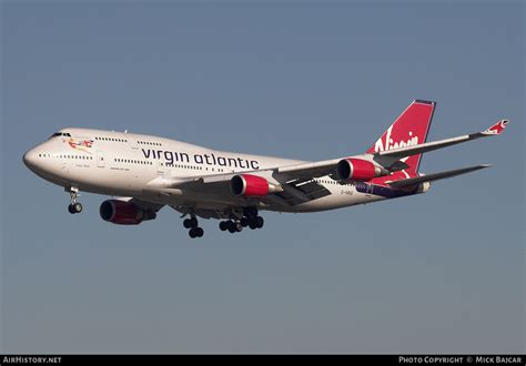 Aircraft Photo Of G Vbig Boeing 747 4q8 Virgin Atlantic Airways