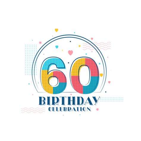 60th Birthday Card Illustrations Royalty Free Vector Graphics And Clip