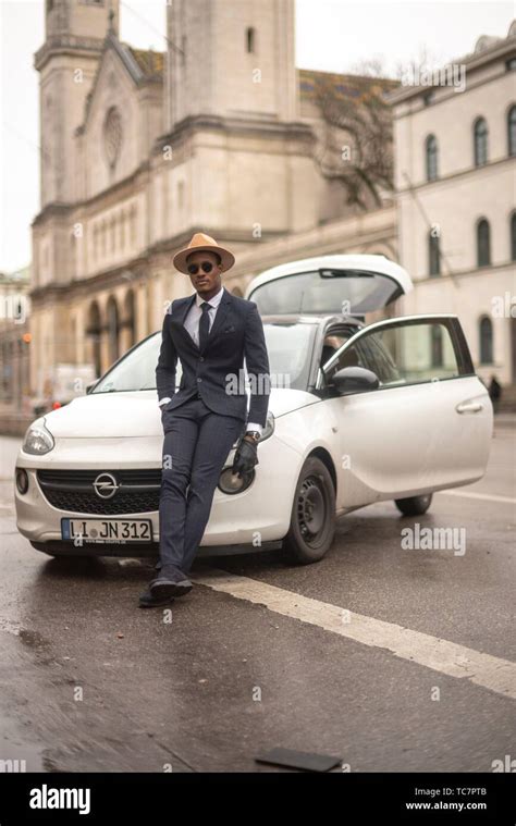 Man Leaning Against Car Hi Res Stock Photography And Images Alamy