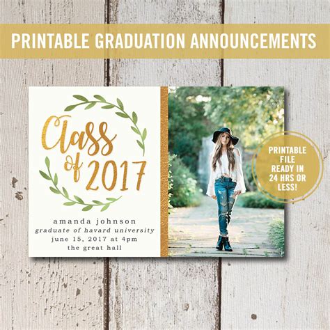 Dinywageman Graduation Announcements Invitations College