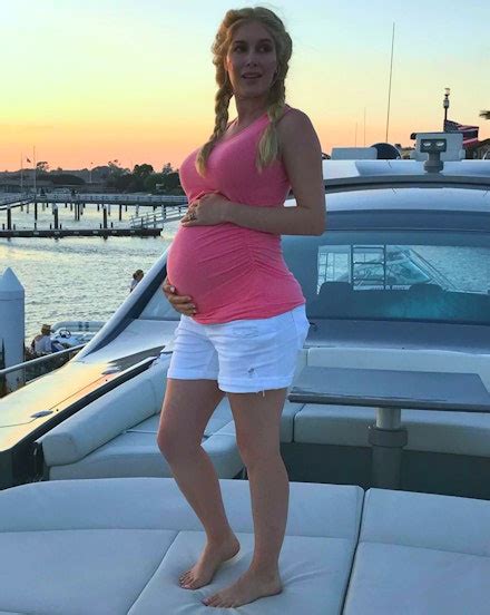 Heidi Montags Newest Pregnancy Update Proves She Is Loving Being Pregnant Closer