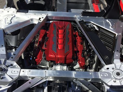 C8 Corvette Lt2 Red Engine Cover Cicio Performance