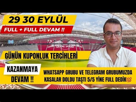 HAFTA SONU KUPONLUK TERCİHLER 29 30 EYLÜL İDDAA TAHMİNLERİ YouTube