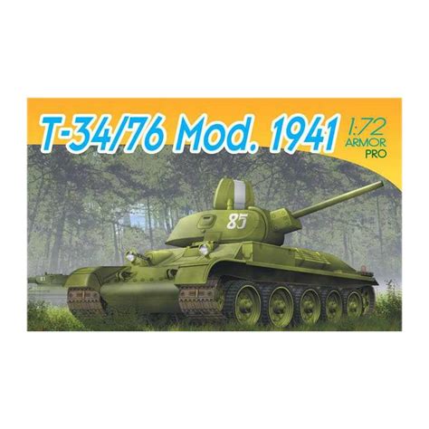T 3476 Mod1941 Dragon Model Kit Tank 7259