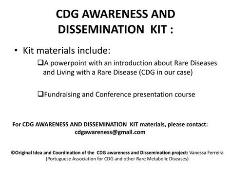 PDF CDG AWARENESS AND DISSEMINATION KIT Síndrome Quiste Aracnoideo
