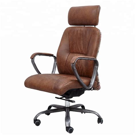 Industrial Ergonomic Boss Leather Executive Office Chair 
