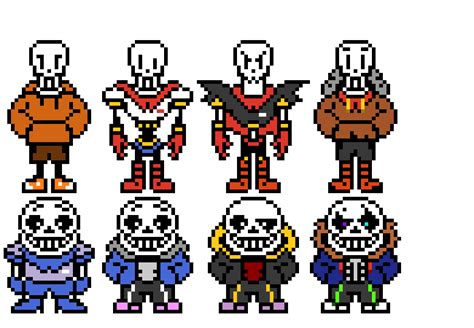 Undertale Sprites Pixel Art Maker