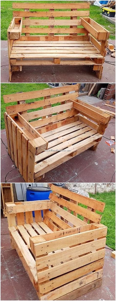 Get started with these projects. These DIY Recycled Pallet Ideas are Easy to Copy | DIY ...