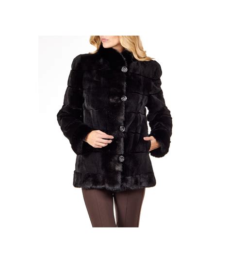 If your curly locks are frizzy and can't hold a style for long, it's a sign that you need a trim. Layered Sheared Mink Coat with Long Hair Mink Trim & Cuffs ...