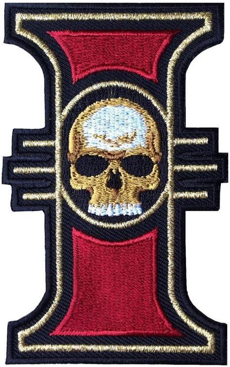 Titan One Europe Inquisition Logo 40000 World Order Emblem Taktisch Klettband Aufnäher