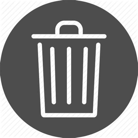 Trash Can Icon Transparent 203364 Free Icons Library