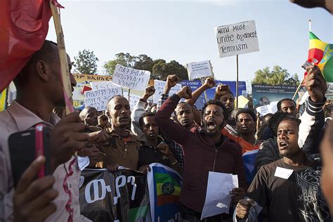 Thousands Of Ethiopians March In Government Rally Over Islamic State