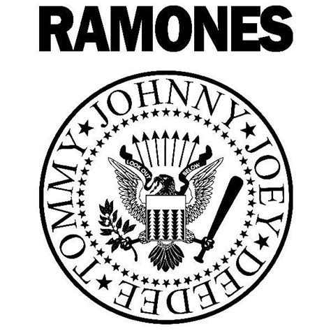 Sticker Mural Ramones