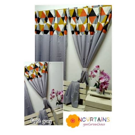 Ini adalah apa yang dibuktikan oleh tirai kain ungu pada contoh seterusnya. Langsir Cantik NCurtains | Shopee Malaysia
