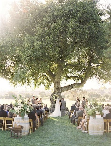 34 Great Examples Of Wedding Venues For Outdoor Ceremonies