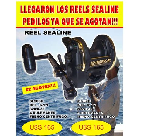 Reel Rotativo Daiwa Sealine Mundo Nautico