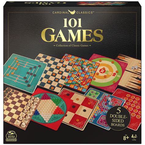 101 Games Collection Of Classic Games For Families And Kids Ages 8 And