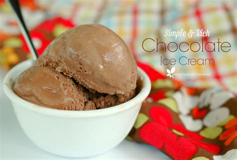 Homemade Chocolate Ice Cream Refined Sugar Free With Dairy Free Option Raising Generation