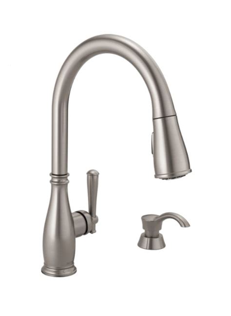 The features of delta faucet 9113 ar dst. Delta Faucet 19962Z-SSSD-DST Charmaine Stainless Single ...